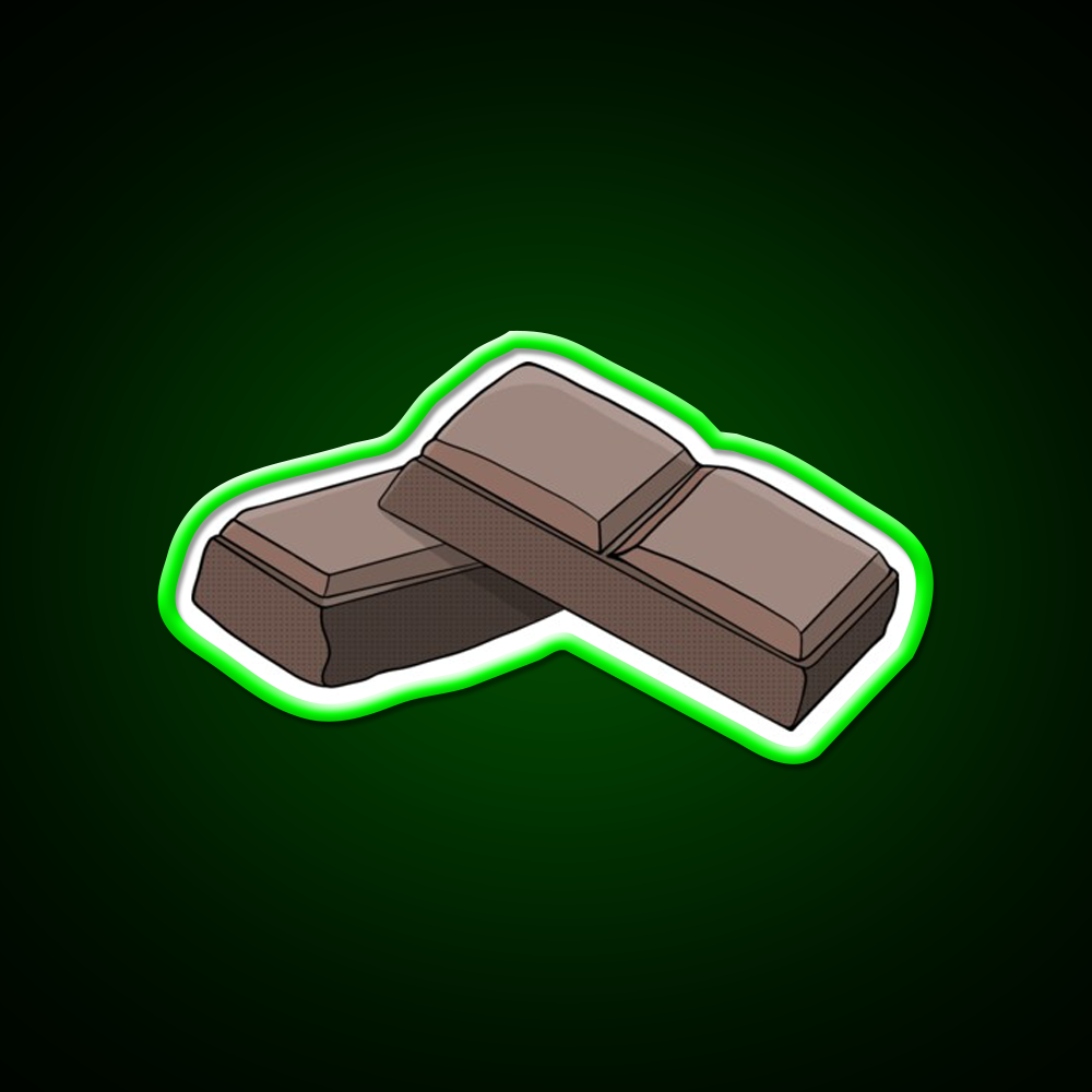 Chocolate Is Delicious Man Cave Bar Led Neon Sign Rgb Color
