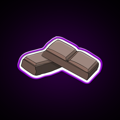 Chocolate Is Delicious Man Cave Bar Led Neon Sign Rgb Color