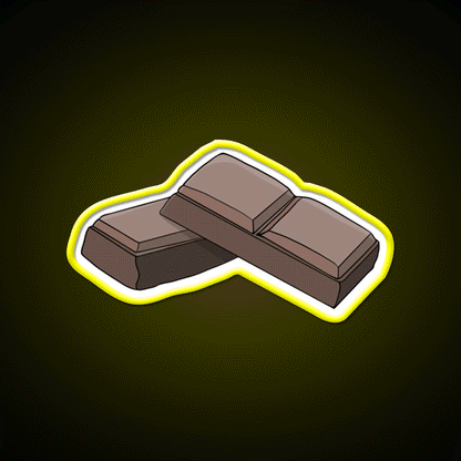 Chocolate Is Delicious Man Cave Bar Led Neon Sign Rgb Color