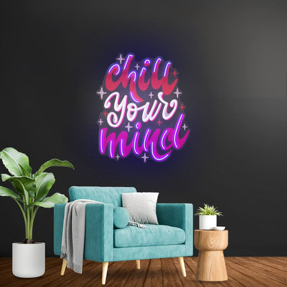 Chocolate Labradoodle Artwork Business Neon Sign - Shineneon