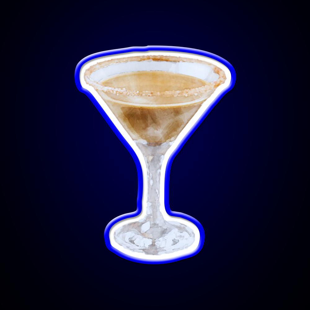 Chocolate Martini Cocktail Bar Decor Led Neon Sign Rgb Color - LED neon sign view 5