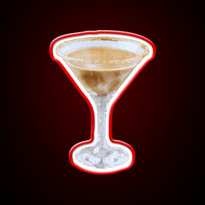 Chocolate Martini Cocktail Bar Decor Led Neon Sign Rgb Color - Shineneon