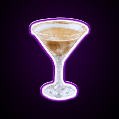 Chocolate Martini Cocktail Bar Decor Led Neon Sign Rgb Color - Shineneon