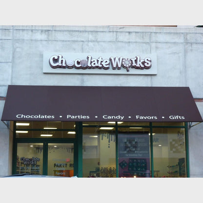 Chocolate Works 3D Frontlit And Backlit Channel Letter Led Light Sign - Shineneon