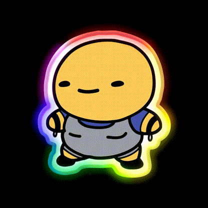 Chonky Lifter Gym Fitness Led Neon Sign Rgb Color