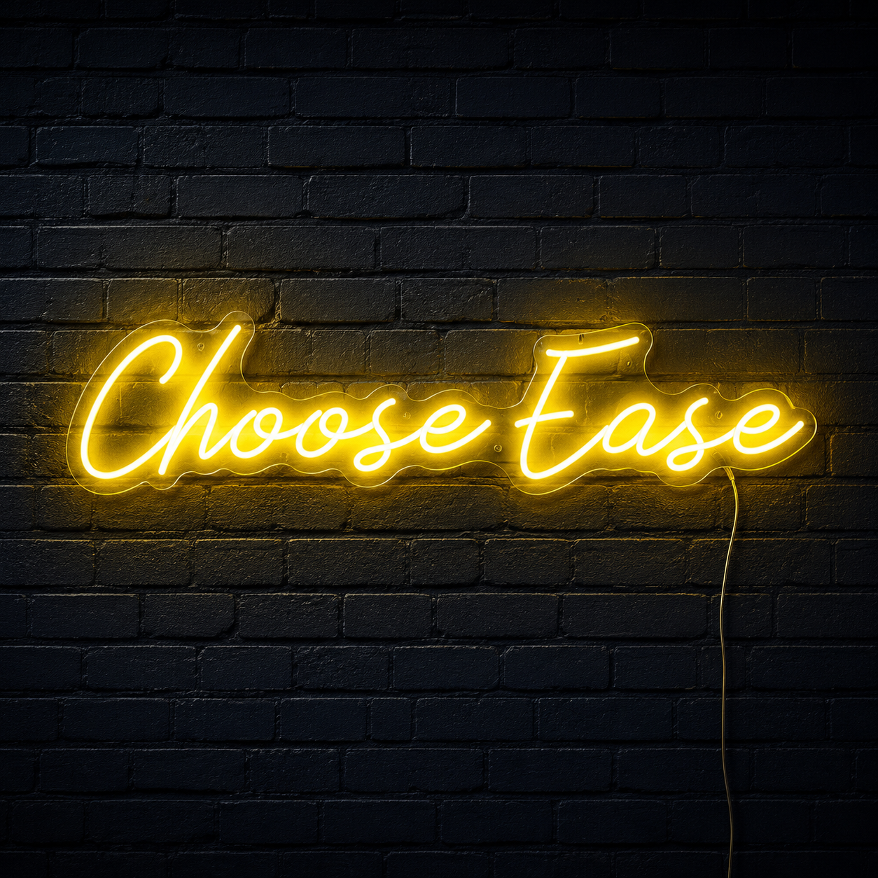 Choose Ease Wall Decor LED Neon Sign - 02 High-Converting Product Image