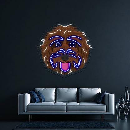 Choose Happiness Flower Neon Sign Art - Shineneon