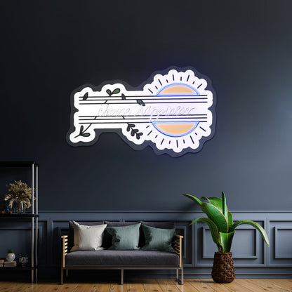 Choose Happiness Neon Sign Wall Art - Shineneon