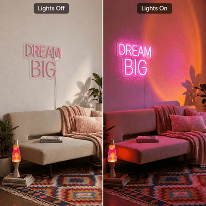 Choose Happy Bedroom Wall Light LED Neon Sign - Shineneon