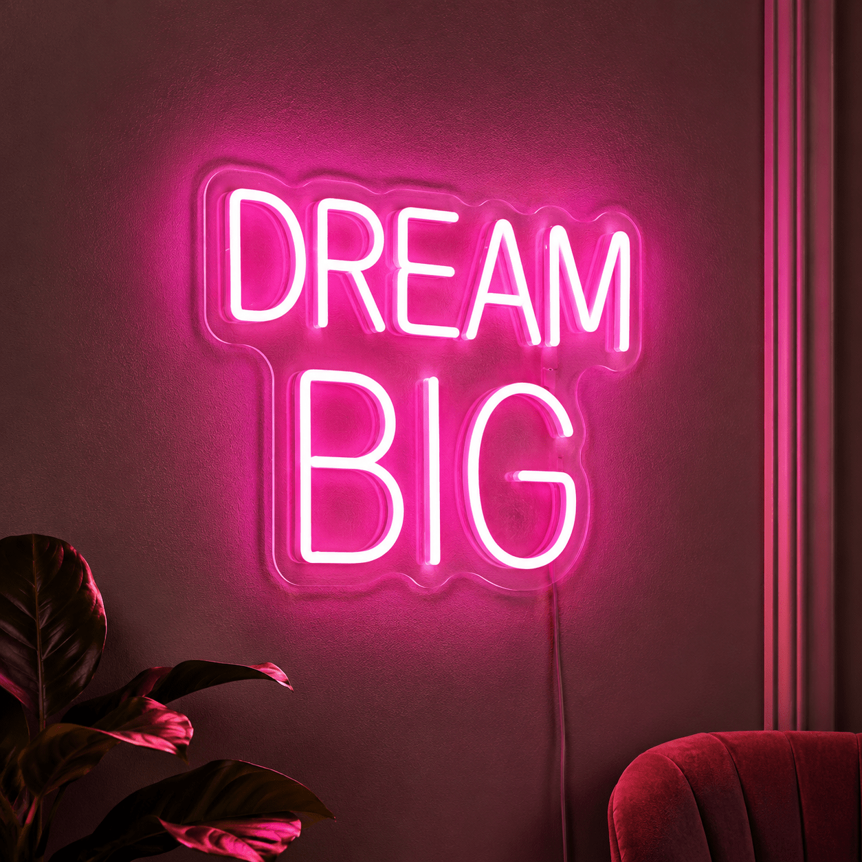 Choose Happy Bedroom Wall Light LED Neon Sign - Shineneon