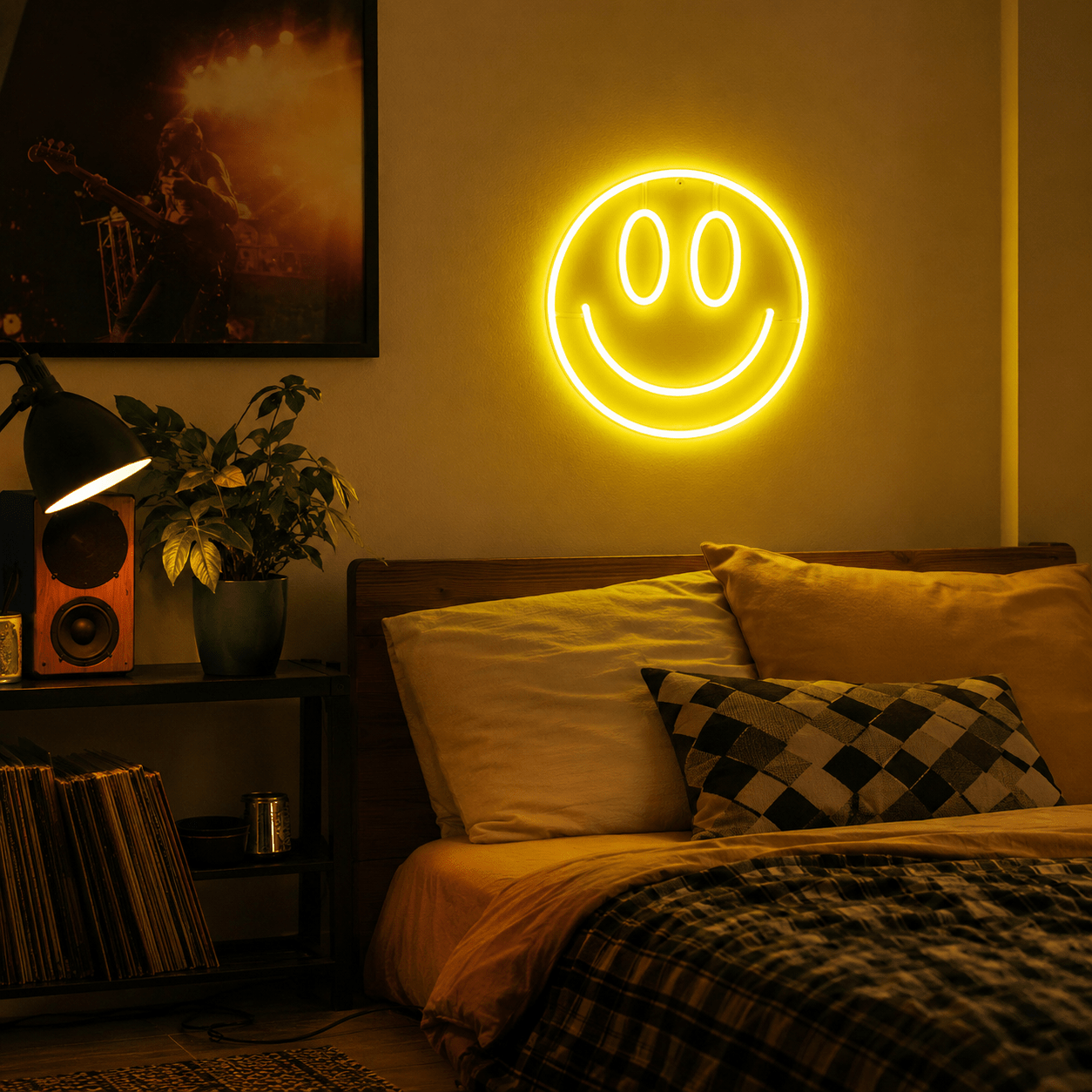 Choose Happy Handwritten Wall Decor LED Neon Sign - Shineneon
