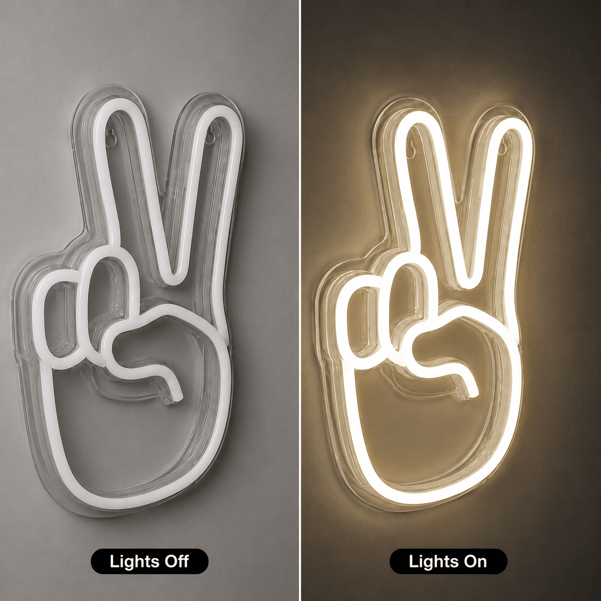 Choose Happy Sign Wall Decor LED Neon Sign - Shineneon
