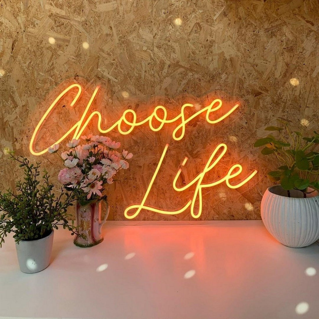 Choose Life Led Sign Business Neon Sign