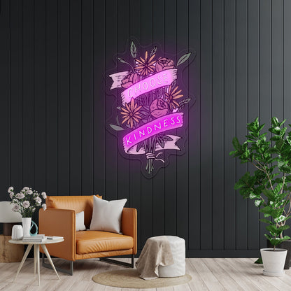 Choose To Be Courageous Lion Neon Signs For Led Signs For Room - Shineneon