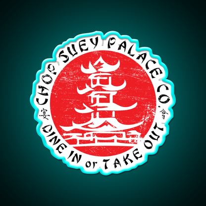 Chop Suey Palace Led Neon Sign Chinese Food Rgb Color