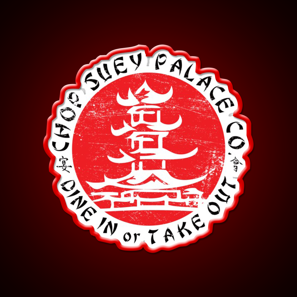 Chop Suey Palace Led Neon Sign Chinese Food Rgb Color