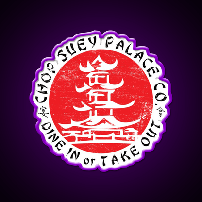 Chop Suey Palace Led Neon Sign Chinese Food Rgb Color - Shineneon