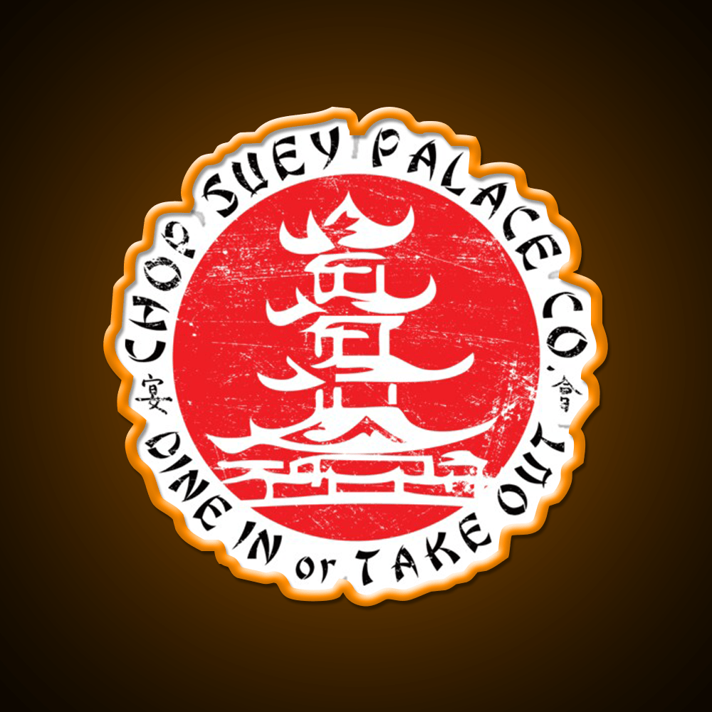 Chop Suey Palace Led Neon Sign Chinese Food Rgb Color - Shineneon