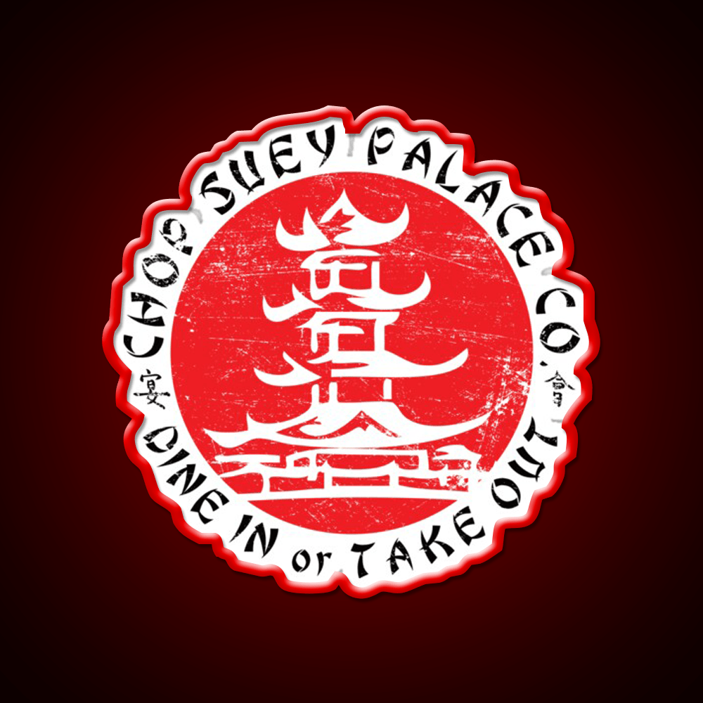 Chop Suey Palace Led Neon Sign Chinese Food Rgb Color - Shineneon