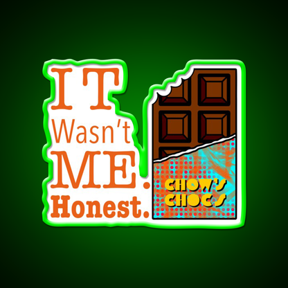 Chowlets Chocolate Man Cave Bar Led Neon Sign Rgb Color