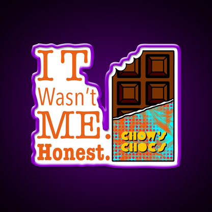 Chowlets Chocolate Man Cave Bar Led Neon Sign Rgb Color