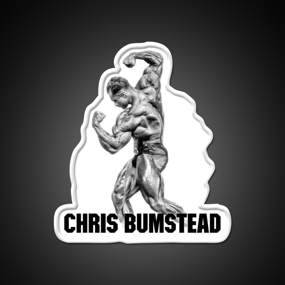 Chris Bumstead Cbum Arnold Pose Gym Fitness Led Neon Sign Rgb Color - LED neon sign view 11