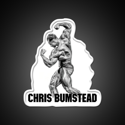 Chris Bumstead Cbum Arnold Pose Gym Fitness Led Neon Sign Rgb Color - LED neon sign view 11