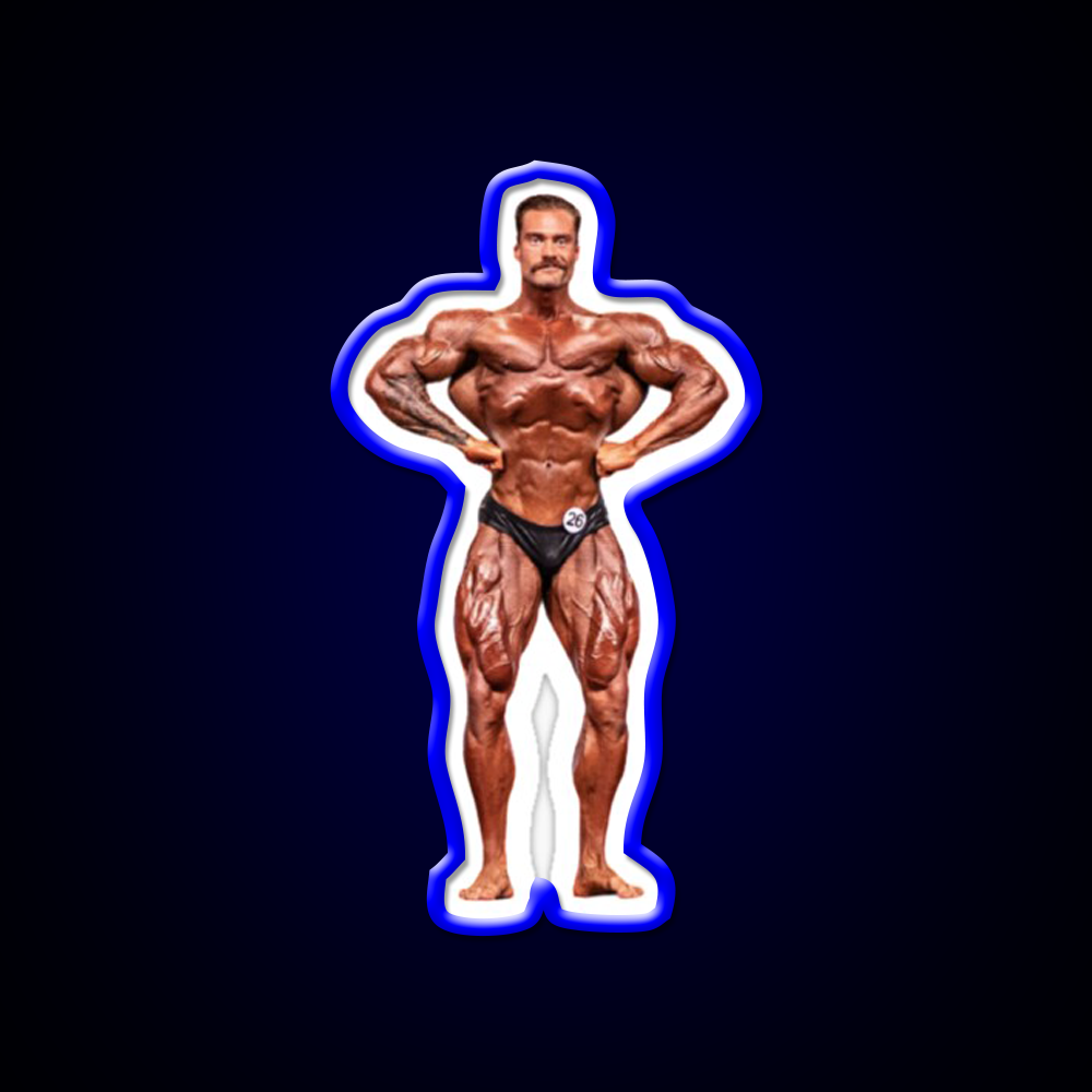 Chris Bumstead Cbum Gym Motivation Gym Fitness Led Neon Sign Rgb Color