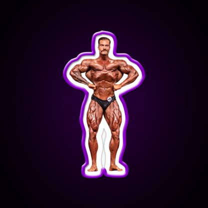 Chris Bumstead Cbum Gym Motivation Gym Fitness Led Neon Sign Rgb Color