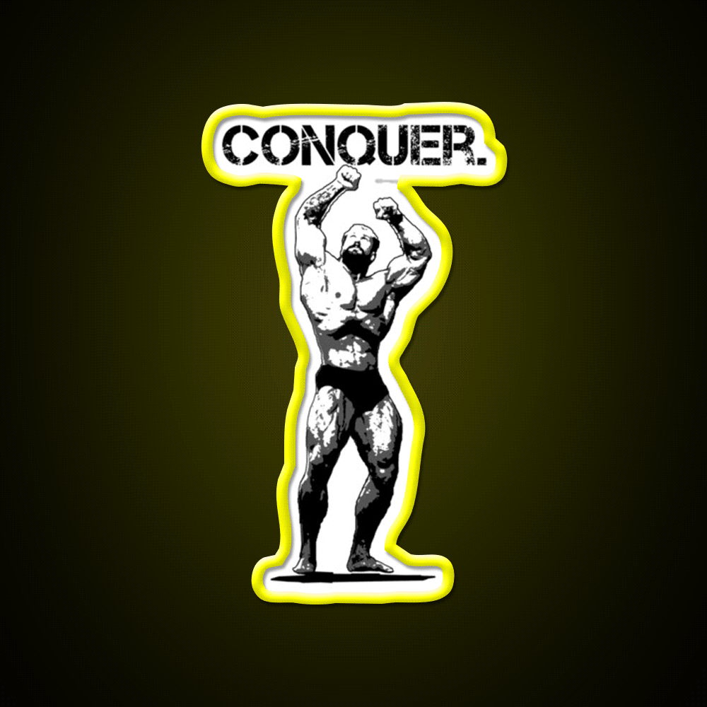 Chris Bumstead Gym Fitness Led Neon Sign Rgb Color