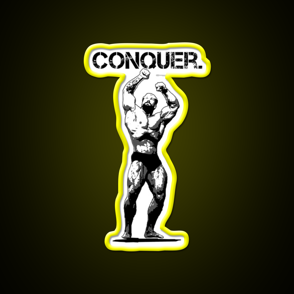 Chris Bumstead Gym Fitness Led Neon Sign Rgb Color