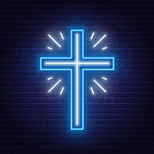 Christian Church Cross Led Sign Business Neon Sign