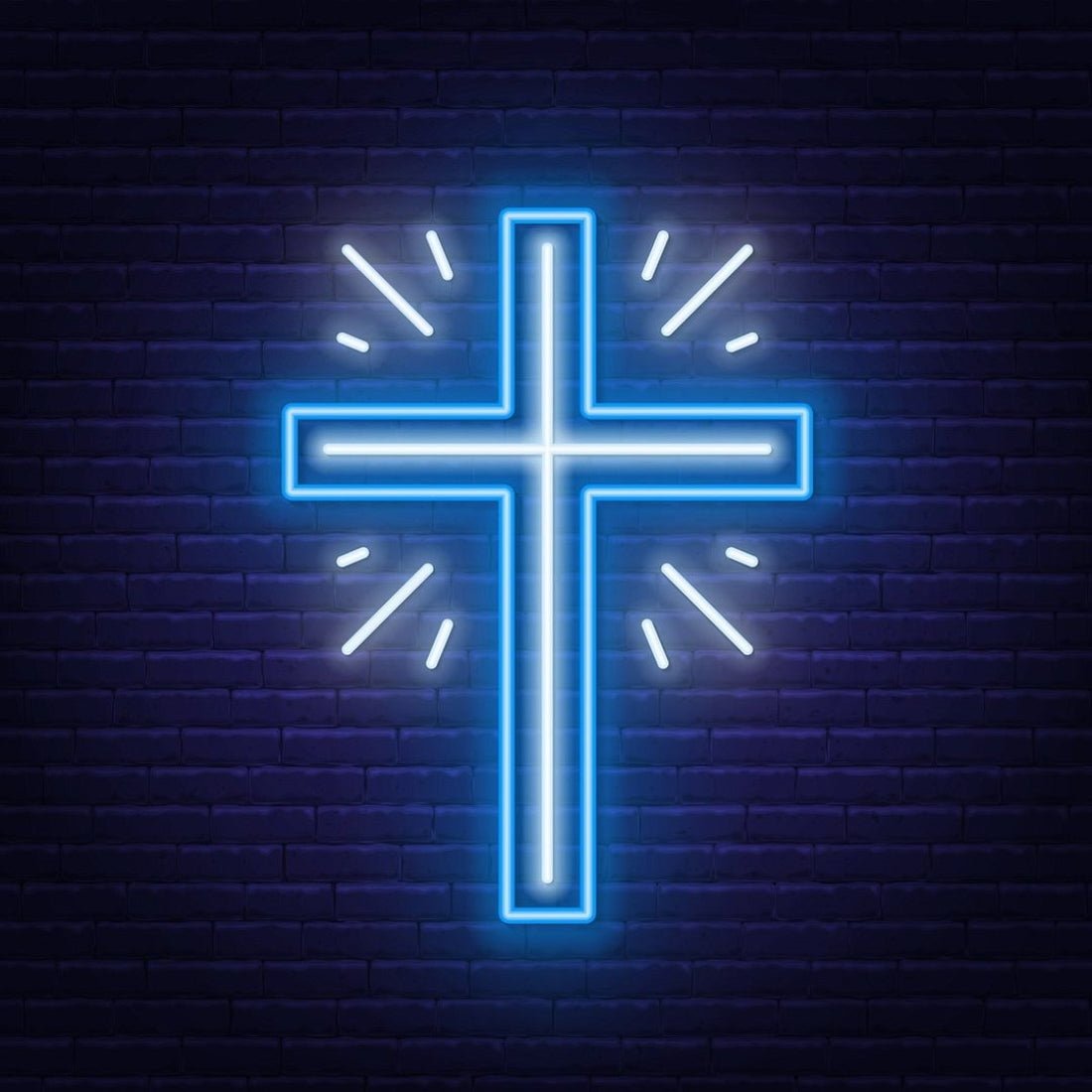 Christian Church Cross Led Sign Business Neon Sign - Shineneon