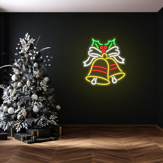 Christmas Bell Neon Sign