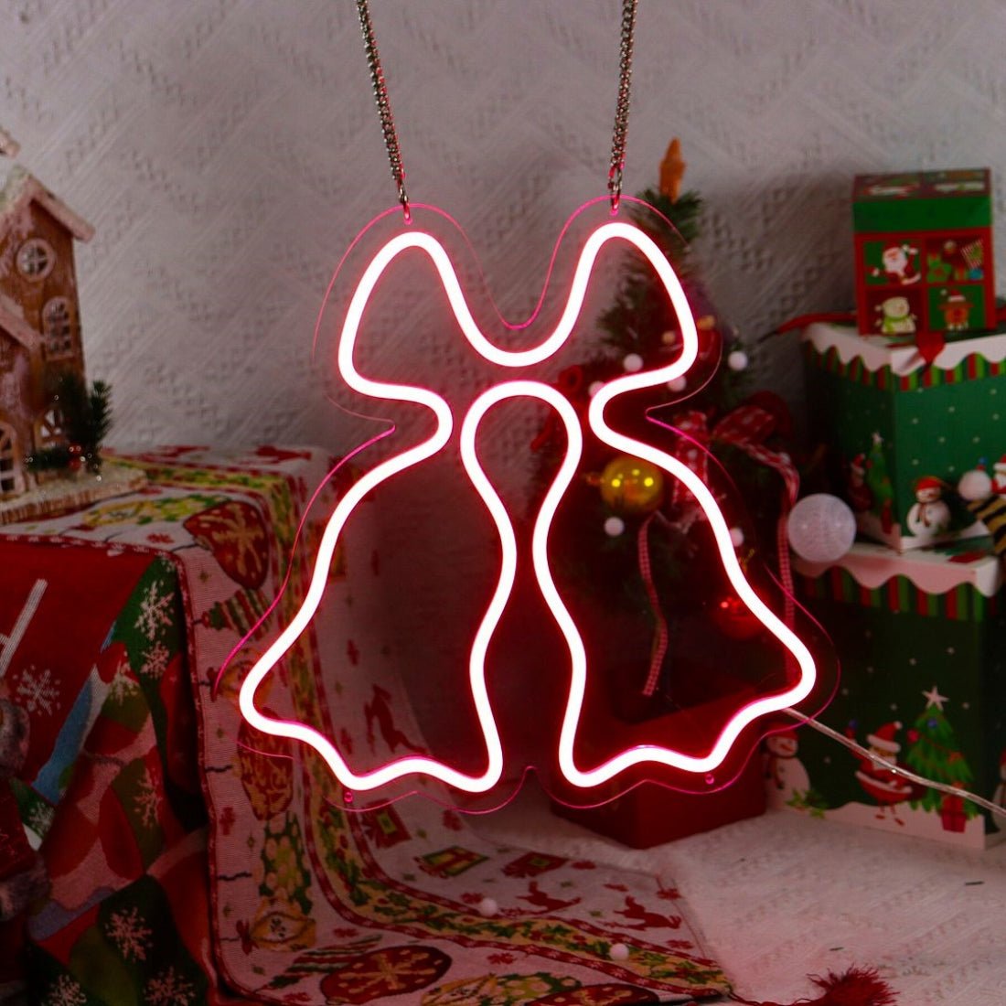 Christmas Bells Led Sign Business Neon Signs - Shineneon