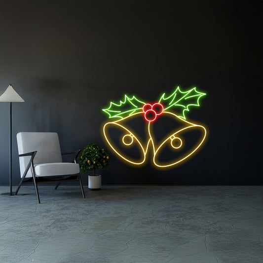 Christmas Bells Neon Light Christmas Gifts