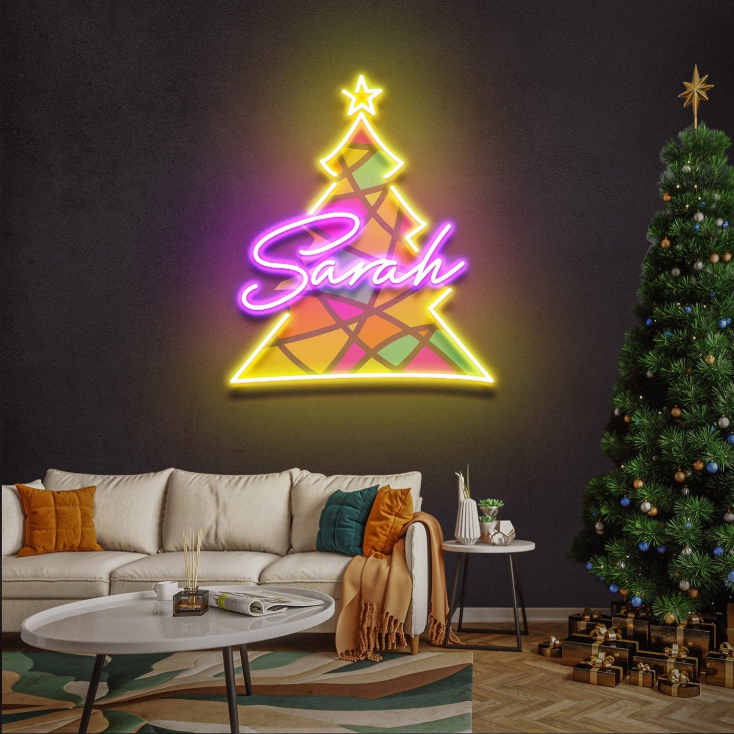 Christmas Decor Indoor Led Uv Neon Sign Teenage Girl Gift | Shineneon
