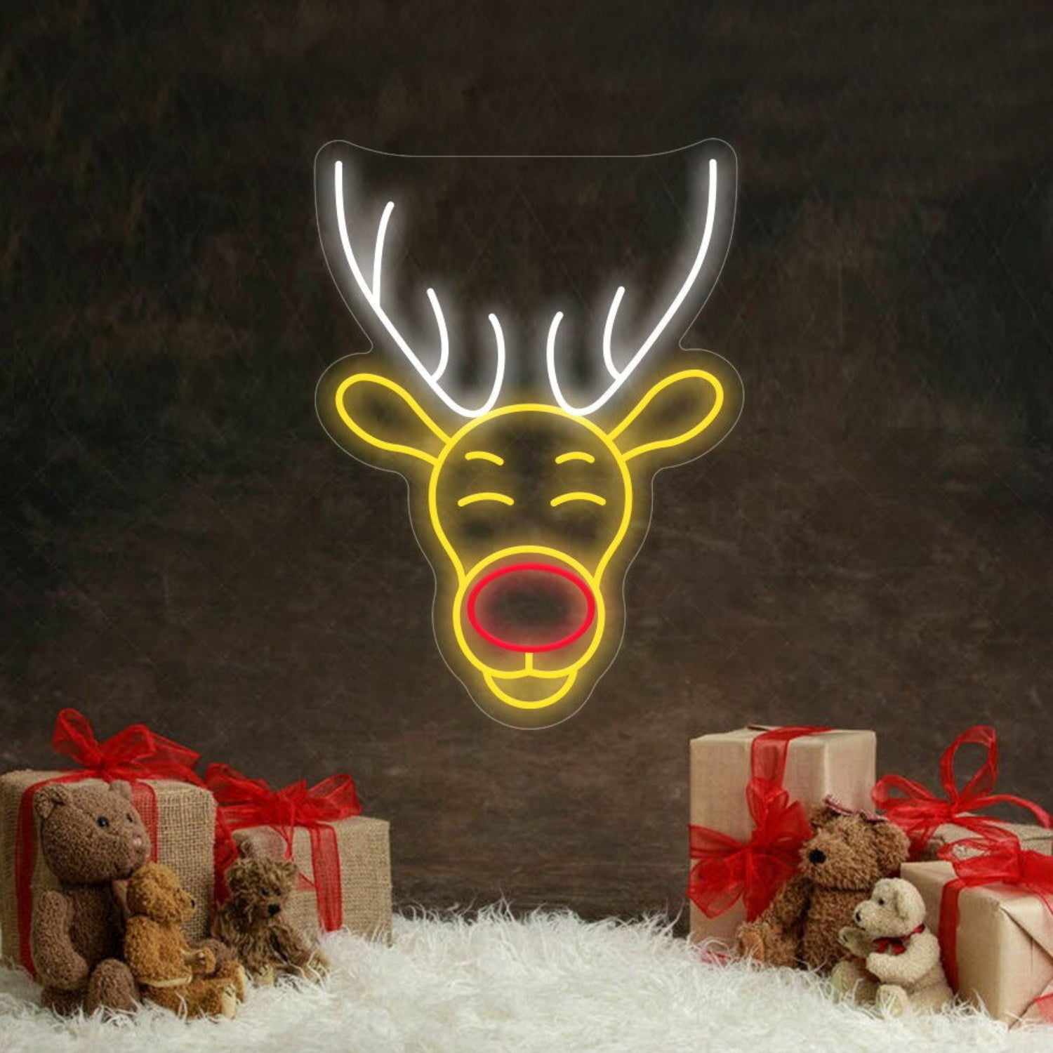 Christmas Deer Neon Sign | Shineneon