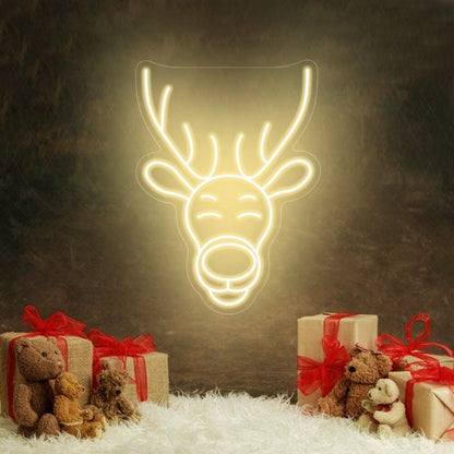 Christmas Deer Neon Sign | Shineneon
