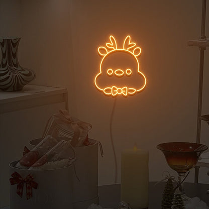 Christmas Deer Neon Sign For Home Party | Shineneon