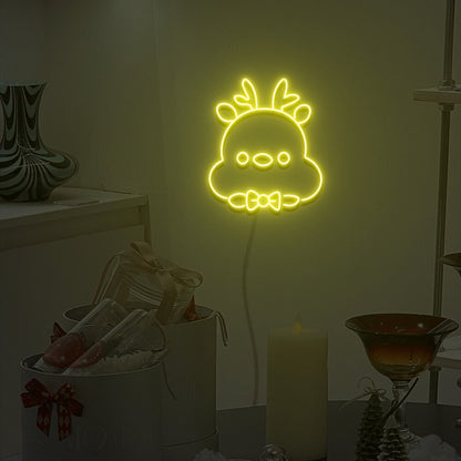 Christmas Deer Neon Sign For Home Party | Shineneon