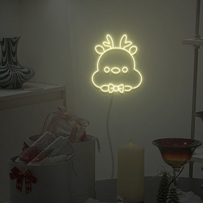 Christmas Deer Neon Sign For Home Party | Shineneon