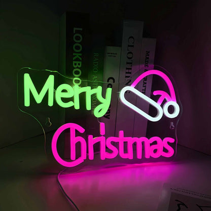 Christmas Happy Decoration Neon | Shineneon