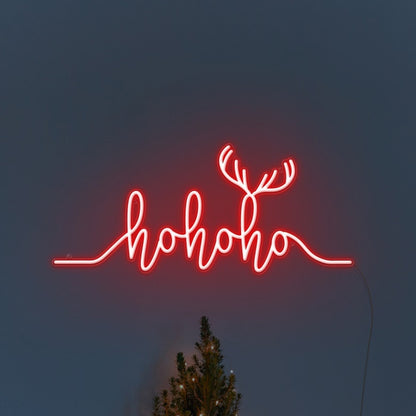 Christmas Hohoho Led Neon Sign Wall Art | Shineneon