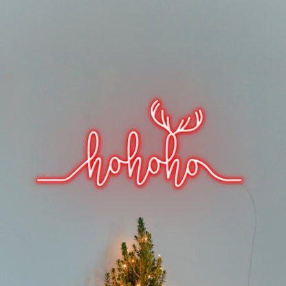 Christmas Hohoho Led Neon Sign Wall Art | Shineneon