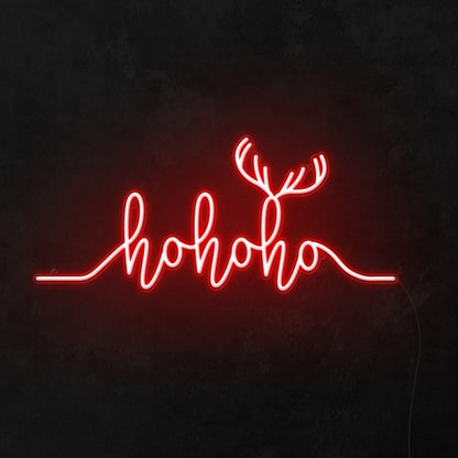 Christmas Hohoho Led Neon Sign Wall Art | Shineneon