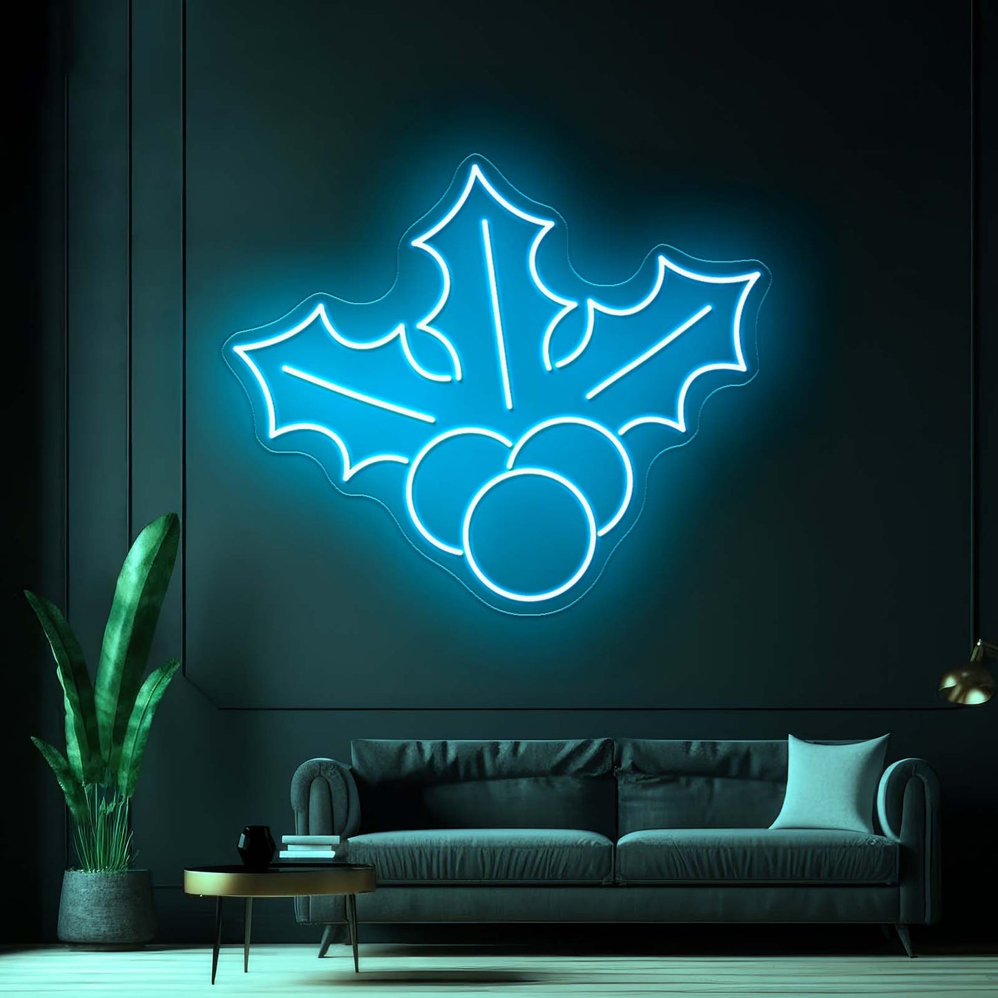 Christmas Holly Flex Neon Signs