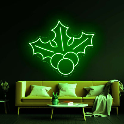 Christmas Holly Flex Neon Signs