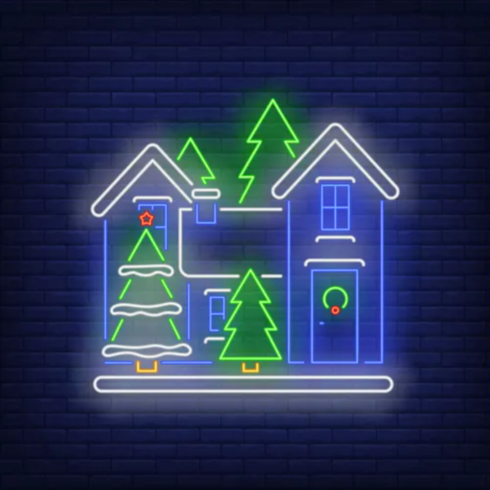 Christmas House Led Neon Sign | Shineneon