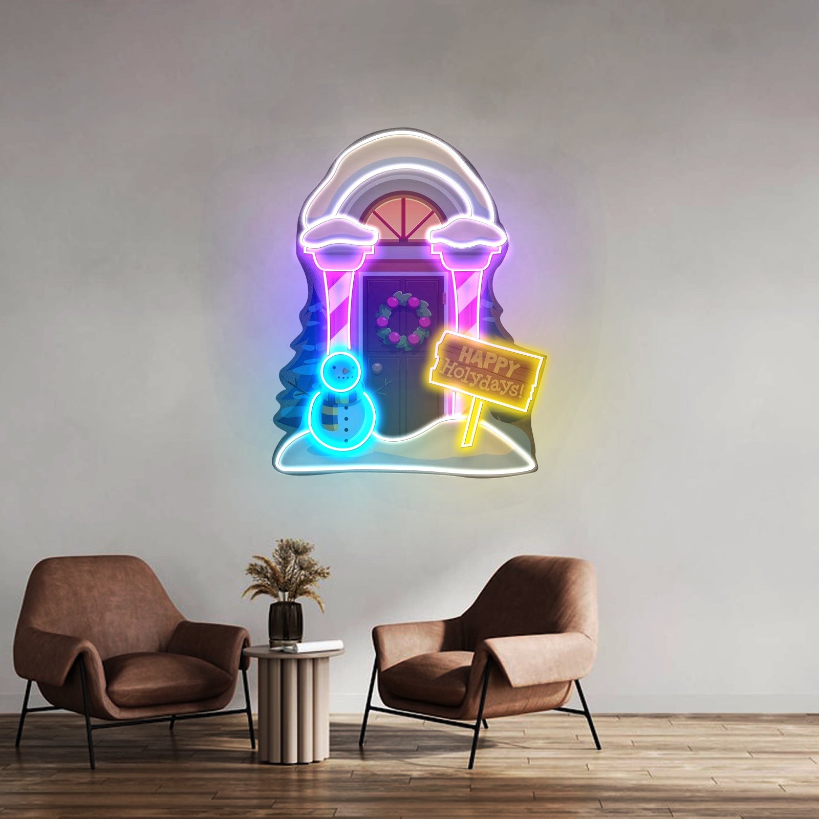 Christmas House Neon Artwork For Sale - Shineneon